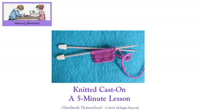 knit cast on